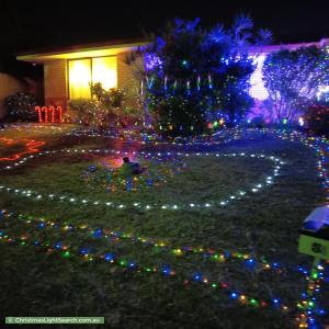Christmas Light display at 5 Coorong Turn, Warnbro