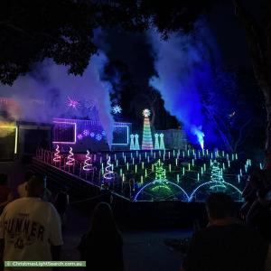 Christmas Light display at 6 Heysen Court, Mooroolbark