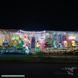 Christmas Light display at 36 Black Forest Road, Werribee