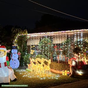 Christmas Light display at 24 Armstrong Road, Bayswater