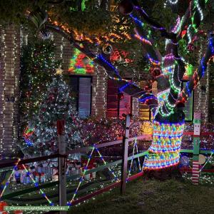 Christmas Light display at 34 Chauvel Street, North Ryde