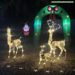 Christmas Light display at 43 Fairview Grove, Hackham West