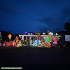 Christmas Light display at 30 Sunningdale Drive, Glenmore Park