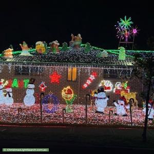 Christmas Light display at 60 Howarth Street, Ropes Crossing