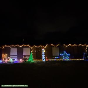 Christmas Light display at 9 Lukin Avenue, Paralowie