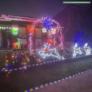 Christmas Light display at 118 McCulloch Street, Riverstone