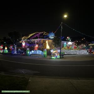 Christmas Light display at 26 Flagstaff Loop, Craigieburn