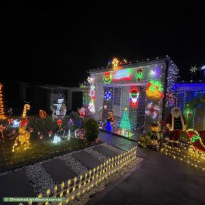 Christmas Light display at 33 Spiller Street, Tallawong