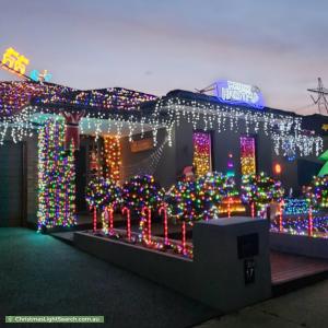 Christmas Light display at 17 Dalveen Drive, Fraser Rise