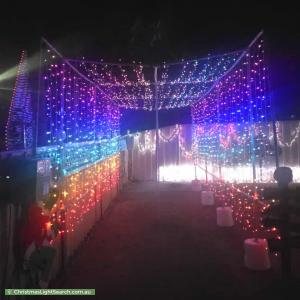 Christmas Light display at 35 Woodlands Drive, Glenmore Park