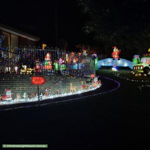 Christmas Light display at 3 Joseph Street, Trevallyn