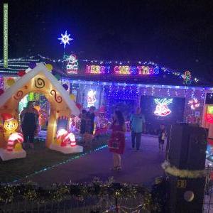 Christmas Light display at 31 Coghlan Crescent, Doonside