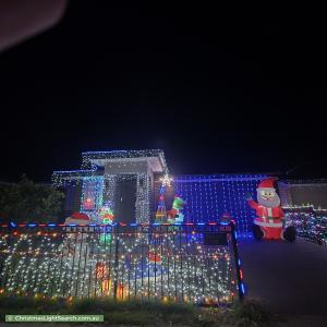 Christmas Light display at 60 Tudor Crescent, Smithfield Plains