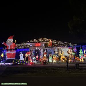Christmas Light display at 13 Nesci Street, Doreen