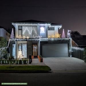 Christmas Light display at 8B Day Avenue, Rostrevor