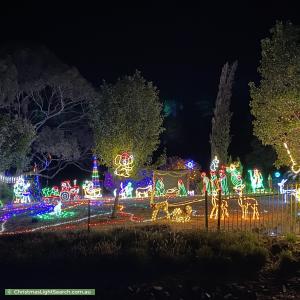 Christmas Light display at  Jarman Crescent, Clare