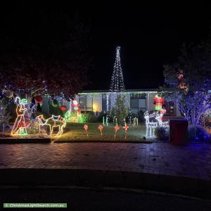 Christmas Light display at 5 Anningie Place, Hawker
