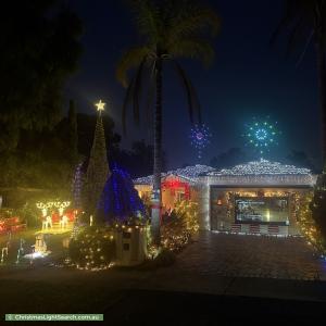 Christmas Light display at 13 Crawley Grove, Ringwood North