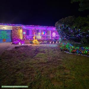 Christmas Light display at 12 Evison Close, Cambewarra Village
