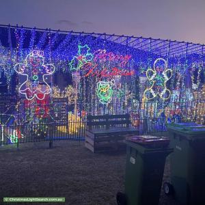 Christmas Light display at 22 Amberley Drive, Pakenham