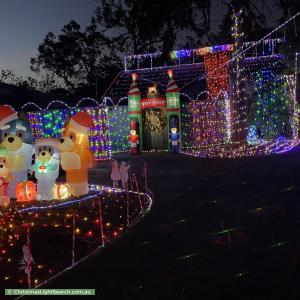 Christmas Light display at 35 Hutton Avenue, Ferntree Gully
