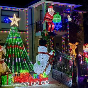 Christmas Light display at 2 Goodman Avenue, Kalkallo
