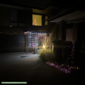 Christmas Light display at 11 Henslowe Place, Melba
