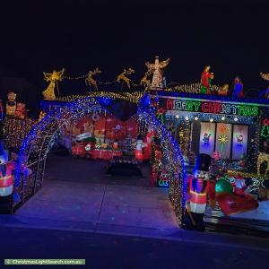 Christmas Light display at 3 Coronado Avenue, Craigieburn