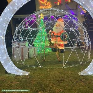 Christmas Light display at 225 Mount Annan Drive, Mount Annan