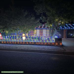 Christmas Light display at 28 Tunney Crescent, Florey