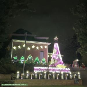 Christmas Light display at  Sandra Street, Putney