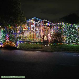 Christmas Light display at  Gathray Court, Roxburgh Park