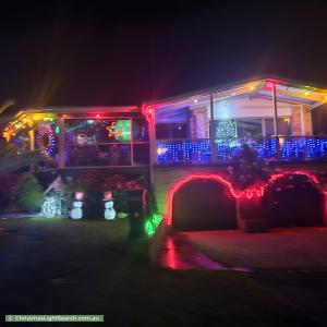 Christmas Light display at 6 Tasman Highway, St Helens