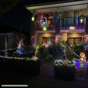 Christmas Light display at 82 Tyers Lane, Keysborough