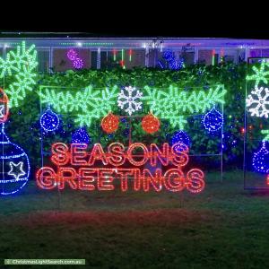 Christmas Light display at 53 Bindar Crescent, Bundanoon