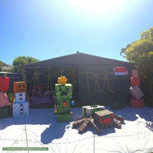 Christmas Light display at 121 High Street, Drysdale