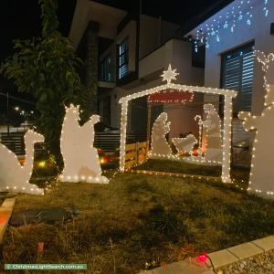 Christmas Light display at 16 Kaylock Street, Strathnairn
