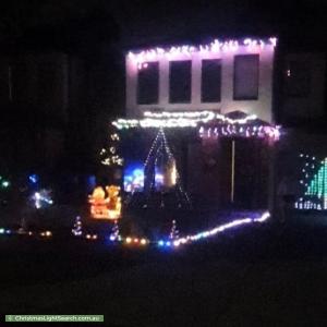 Christmas Light display at 45 Park Boulevard, Ferntree Gully