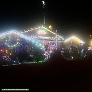 Christmas Light display at 35 Everingham Road, Altona Meadows