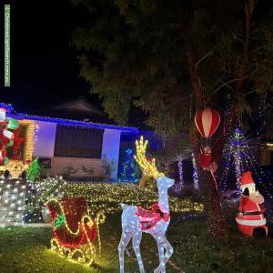 Christmas Light display at 5 Addingham Drive, Ellenbrook