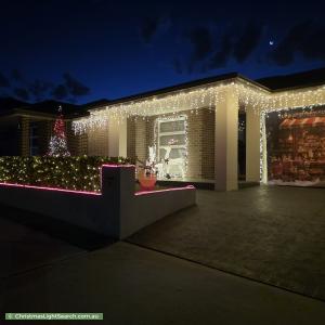 Christmas Light display at 41 Steward Drive, Oran Park