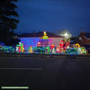 Christmas Light display at  Grove Road, Glenorchy
