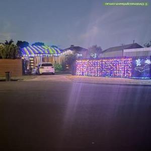 Christmas Light display at 7 Odell Place, Carrum Downs