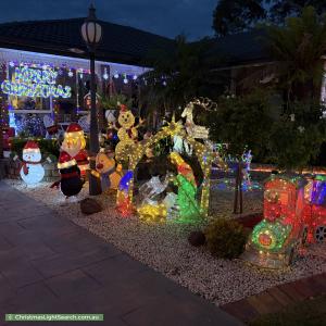 Christmas Light display at 9 Aenone Avenue, Noble Park