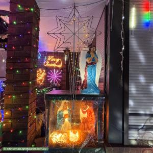 Christmas Light display at 8 Ring Court, Dandenong North