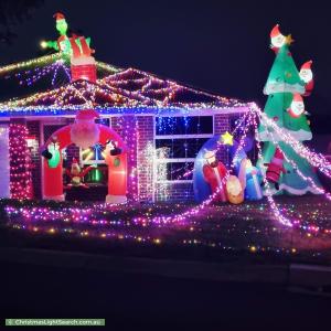 Christmas Light display at  Stan Crescent, Bonnells Bay