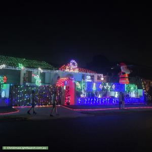 Christmas Light display at 11 Stanmere Street, Carindale