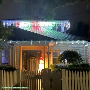 Christmas Light display at 62 Morgan Street, Carnegie