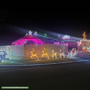 Christmas Light display at 9 Atanasoff Road, Tapping