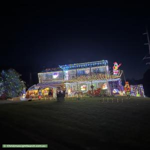 Christmas Light display at 32 Clarence Street, Maclean